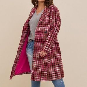 Torrid Boucle coat size 1 (14/16)